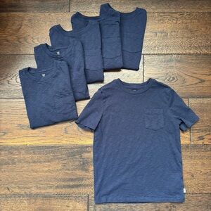 GAP Kids Navy Blue Pocket T-Shirt